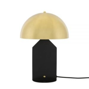 Pencil Brass Dome Table Lamp on Metal Stand New Arrivals Great Lighting UK Ltd