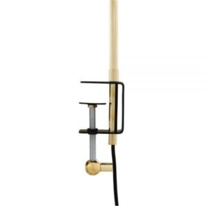 Baku Brass Table Lamp with Desk Clamp Table Lamps Great Lighting UK Ltd