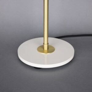 Astoria Reeded Glass and Brass Table Lamp Bedside Table Lamps Great Lighting UK Ltd