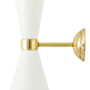Cairo Contemporary Up and Down Wall Light Hallway Wall Lights Great Lighting UK Ltd