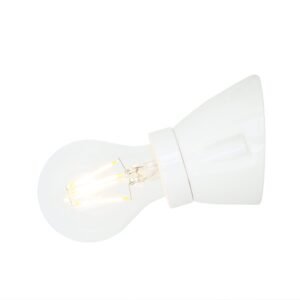 Baltimore Ceramic Flush Wall Light Bedroom Wall Lights Great Lighting UK Ltd