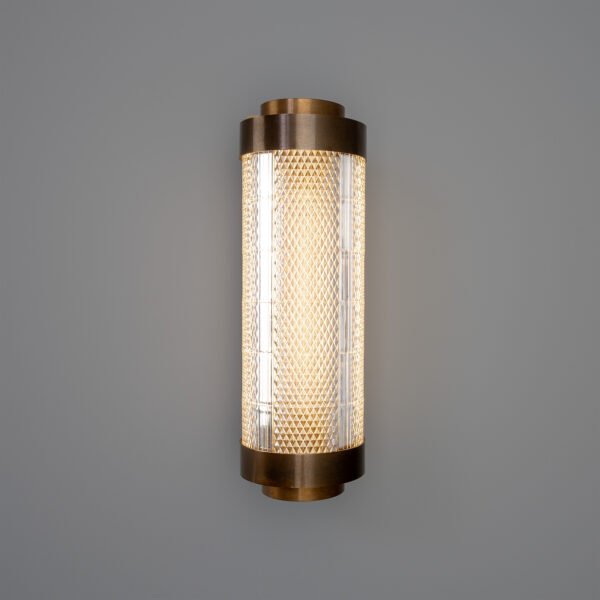 Small Ashford Wall Light Brass Wall Lights Great Lighting UK Ltd