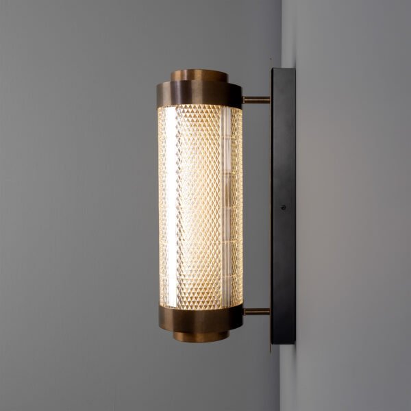 Small Ashford Wall Light Brass Wall Lights Great Lighting UK Ltd