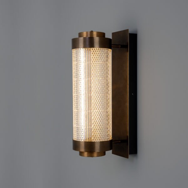 Small Ashford Wall Light Brass Wall Lights Great Lighting UK Ltd