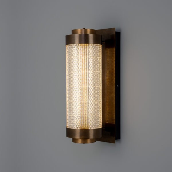 Small Ashford Wall Light Brass Wall Lights Great Lighting UK Ltd