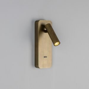Burnaby LED Wall Adjustable Reading Light with USB-A Port Bedroom Wall Lights Great Lighting UK Ltd