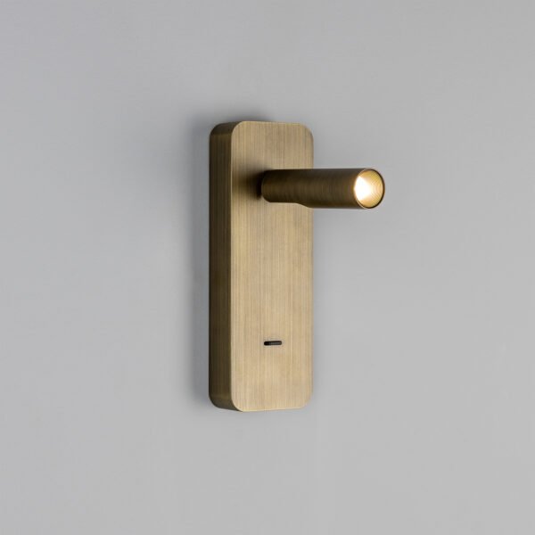 Burnaby LED Wall Adjustable Reading Light with USB-A Port New Arrivals Great Lighting UK Ltd