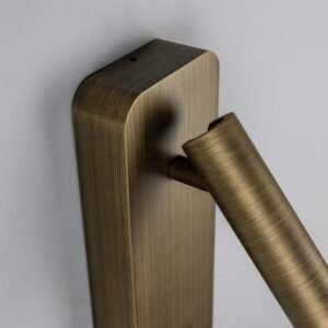 Burnaby LED Wall Adjustable Reading Light with USB-A Port Bedroom Wall Lights Great Lighting UK Ltd
