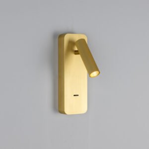 Burnaby LED Wall Adjustable Reading Light with USB-A Port New Arrivals Great Lighting UK Ltd