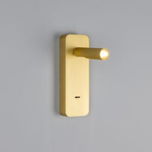 Burnaby LED Wall Adjustable Reading Light with USB-A Port New Arrivals Great Lighting UK Ltd