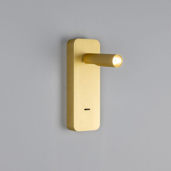 Burnaby LED Wall Adjustable Reading Light with USB-A Port New Arrivals Great Lighting UK Ltd