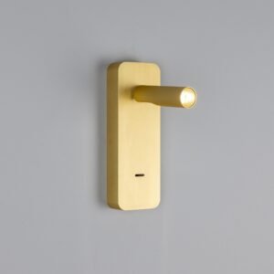 Burnaby LED Wall Adjustable Reading Light with USB-A Port Bedroom Wall Lights Great Lighting UK Ltd