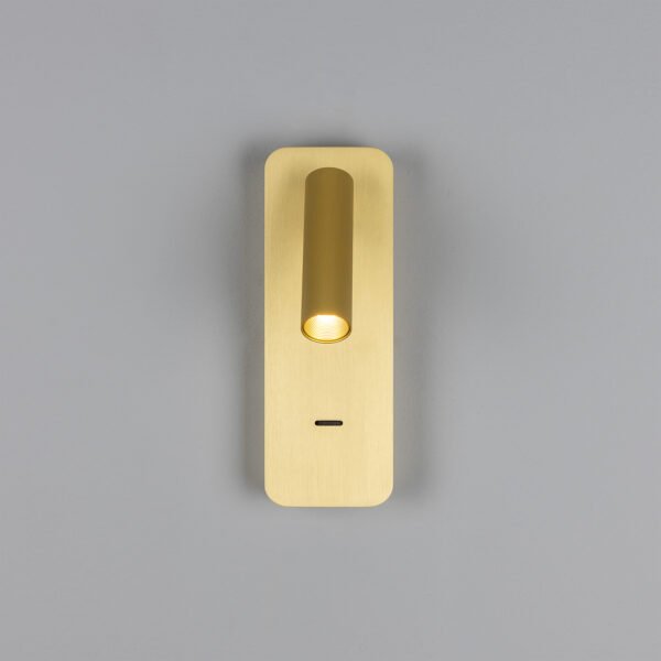 Burnaby LED Wall Adjustable Reading Light with USB-A Port New Arrivals Great Lighting UK Ltd