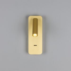 Burnaby LED Wall Adjustable Reading Light with USB-A Port Bedroom Wall Lights Great Lighting UK Ltd
