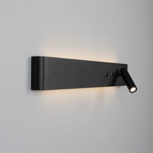 Richmond Backlit Wall Lamp with Adjustable Spot Light Wall & Ceiling Spotlights Great Lighting UK Ltd