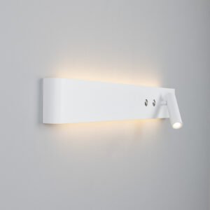 Richmond Backlit Wall Lamp with Adjustable Spot Light Wall & Ceiling Spotlights Great Lighting UK Ltd