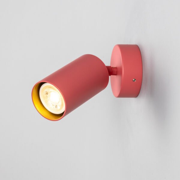 Evanston Directional Brass Wall Spotlight - Choice of Colours Wall & Ceiling Spotlights Great Lighting UK Ltd
