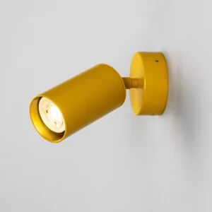 Evanston Directional Brass Wall Spotlight - Choice of Colours Bedroom Wall Lights Great Lighting UK Ltd