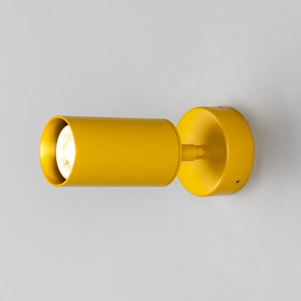 Evanston Directional Brass Wall Spotlight - Choice of Colours Wall & Ceiling Spotlights Great Lighting UK Ltd
