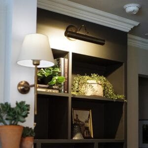 Belfast Adjustable Brass Picture Light | 50 cm | Coloured Finishes Picture & Poster Lights Great Lighting UK Ltd