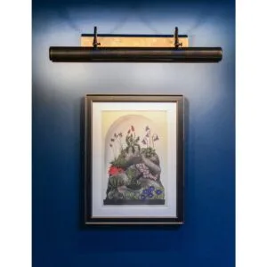 Dublin 60 cm Solid Brass Picture Light | Brass or Colour Options Picture & Poster Lights Great Lighting UK Ltd