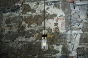 Kai IP65 Bathroom Pendant Light Brass Pendants Great Lighting UK Ltd