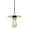 Kai IP65 Bathroom Pendant Light Brass Pendants Great Lighting UK Ltd