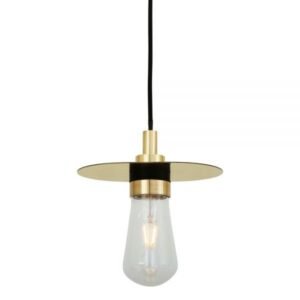 Kai IP65 Bathroom Pendant Light Brass Pendants Great Lighting UK Ltd