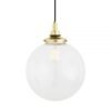 Laguna 30cm IP44 Bathroom Pendant Light Glass Globe IP44 Lights Great Lighting UK Ltd