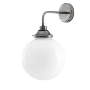 Pelagia Bathroom Wall Light 25 Cm IP44 Glass Bathroom Wall Sconces Great Lighting UK Ltd