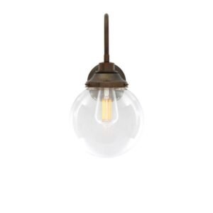 Laguna Swan Neck Bathroom Wall Light 20cm IP44 Goose Neck Bathroom Lights Great Lighting UK Ltd