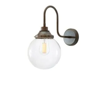 Laguna Swan Neck Bathroom Wall Light 20cm IP44 Bathroom Wall Lights Great Lighting UK Ltd