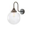 Laguna Swan Neck Bathroom Wall Light 25cm IP44 Goose Neck Bathroom Lights Great Lighting UK Ltd
