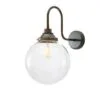 Laguna Swan Neck Bathroom Wall Light 25cm IP44 IP44 Bathroom Lighting Great Lighting UK Ltd