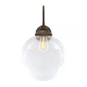Laguna Swan Neck Bathroom Wall Light 30cm IP44 Goose Neck Bathroom Lights Great Lighting UK Ltd