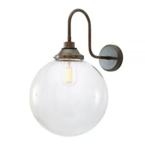 Laguna Swan Neck Bathroom Wall Light 30cm IP44 Bathroom Wall Lights Great Lighting UK Ltd
