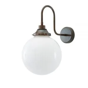 Pelagia Swan Neck Bathroom Wall Light 25cm IP44 Bathroom Wall Lights Great Lighting UK Ltd