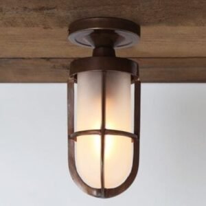 Oregon IP65 Flush Ceiling Well Glass Light Bathroom Pendant & Ceiling Lights Great Lighting UK Ltd