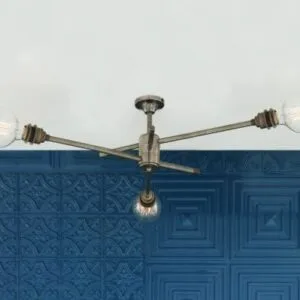 Mombasa Industrial Chandelier Four to Six Arm Pendants Great Lighting UK Ltd