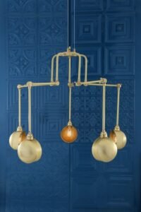 San Jose Five-Arm Chandelier Four to Six Arm Pendants Great Lighting UK Ltd