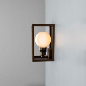 Hamilton Outdoor Box Lantern Wall Light IP65 Glass Outdoor Wall Lights Great Lighting UK Ltd