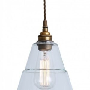Lyx Clear Glass Pendant Light Small Pendant Lights Great Lighting UK Ltd