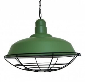 Cobal Powder Coated Industrial Pendant Industrial Caged Pendants Great Lighting UK Ltd