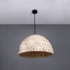 Betty Small Rattan Abaca Pendant Light 58cm Dia Rattan & Rafia Lighting Collection Great Lighting UK Ltd