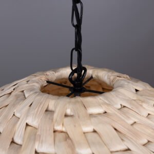 Large Betty Rattan Abaca Pendant Light 67cm Rattan & Rafia Lighting Collection Great Lighting UK Ltd