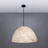 Large Betty Rattan Abaca Pendant Light 67cm Rattan & Rafia Lighting Collection Great Lighting UK Ltd