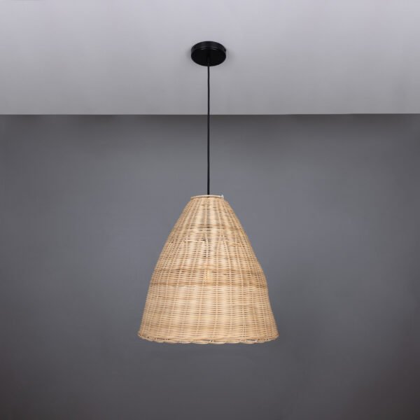 Small Altus Natural Rattan Pendant Light 40cm Choice IP20 / IP65 Rattan & Rafia Lighting Collection Great Lighting UK Ltd