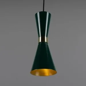 Cairo Coloured Cone Pendant Light - 8 Colours Bedroom Pendant Lights Great Lighting UK Ltd