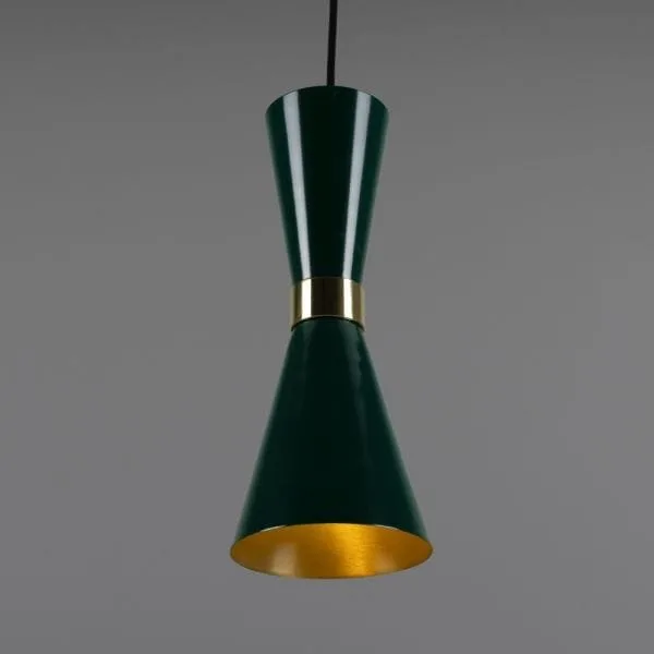 Cairo Coloured Cone Pendant Light - 8 Colours Bedroom Pendant Lights Great Lighting UK Ltd