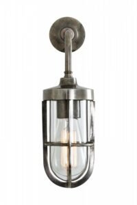 Carac Well Glass Wall Light IP65 Industrial Wall Lights Great Lighting UK Ltd